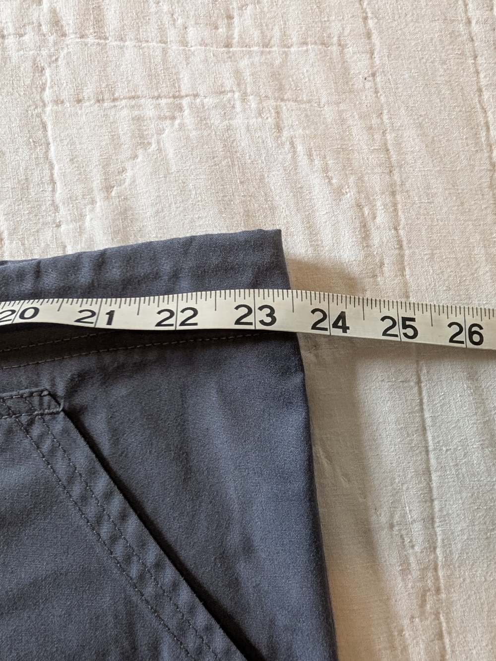 Gray Drawstring Scrub Pants - Picture 3 of 5